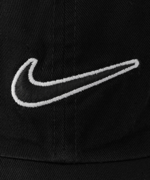 NIKE(ナイキ)の「NIKE | ヘリテージ86 アジャスタブルキャップ(キャップ・レディース・ブラック/ベージュ・FREE)」の8枚目の写真