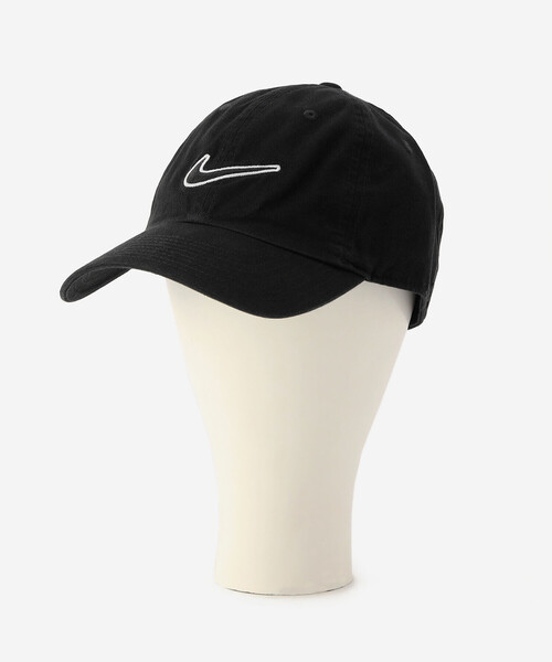 NIKE(ナイキ)の「NIKE | ヘリテージ86 アジャスタブルキャップ(キャップ・レディース・ブラック/ベージュ・FREE)」の9枚目の写真