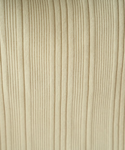 natural couture(ナチュラルクチュール)の「再入荷/リバイバルアイテム/大人ナチュ/カップ付きランダムテレコリブキャミソール(キャミソール・レディース・アイボリー/スミクロ/ピンク/ブラウン・FREE)」の11枚目の写真