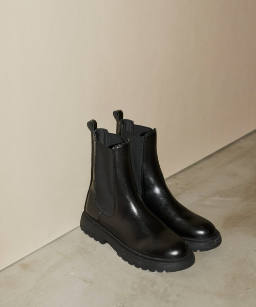 Aunt Marie's（アントマリーズ）の「サイドゴアブーツ（ブーツ・レディース・ブラック・S/M/L/XL）」の8枚目の写真