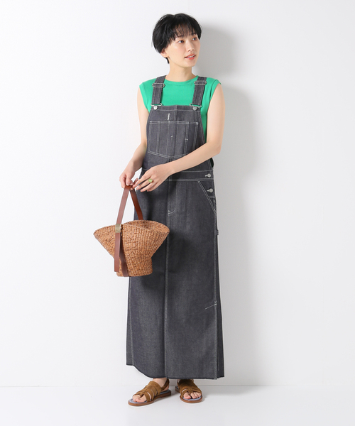 【UNION LAUNCH/ユニオンランチ】スーピマデニムオーバーオール UNION LAUNCH（ユニオンランチ）の「UNION LAUNCH / デニム