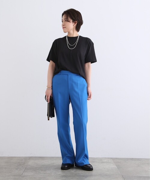 INDIVI（インディヴィ）の「【WORLD for the World】バックプリント ロゴTシャツ（Tシャツ/カットソー・レディース・ホワイト/ブラック・38/05/13）」の14枚目の写真