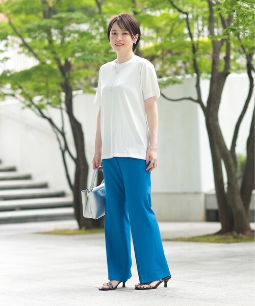 INDIVI（インディヴィ）の「【WORLD for the World】バックプリント ロゴTシャツ（Tシャツ/カットソー・レディース・ホワイト/ブラック・38/05/13）」の20枚目の写真