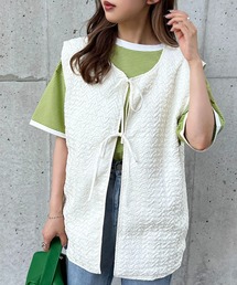 apres jour mignon | ポコポコベスト【ZOZOTOWN限定アイテム】(ベスト)