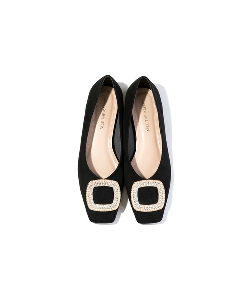 NEUE THE MARKET(ノイエザマーケット)の「バックル付パンプス/TM22175(パンプス・レディース・ブラック/チェック/オレンジ/ダークベージュ・24.5cm/23.5cm/22.5cm/24cm/23cm)」の22枚目の写真