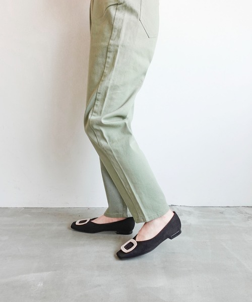 NEUE THE MARKET(ノイエザマーケット)の「バックル付パンプス/TM22175(パンプス・レディース・ブラック/チェック/オレンジ/ダークベージュ・24.5cm/23.5cm/22.5cm/24cm/23cm)」の20枚目の写真