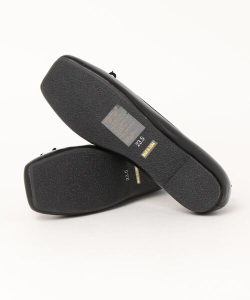 Doux archives（ドゥアルシーヴ）の「スクエアバレエシューズ（バレエシューズ・レディース・その他1/ブラック・MEDIUM/LARGE）」の4枚目の写真