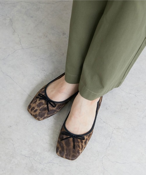 Doux archives（ドゥアルシーヴ）の「スクエアバレエシューズ（バレエシューズ・レディース・その他1/ブラック・MEDIUM/LARGE）」の13枚目の写真