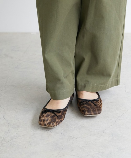 Doux archives（ドゥアルシーヴ）の「スクエアバレエシューズ（バレエシューズ・レディース・その他1/ブラック・MEDIUM/LARGE）」の12枚目の写真