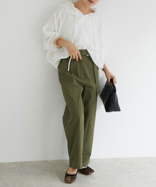 Doux archives（ドゥアルシーヴ）の「スクエアバレエシューズ（バレエシューズ・レディース・その他1/ブラック・MEDIUM/LARGE）」の8枚目の写真