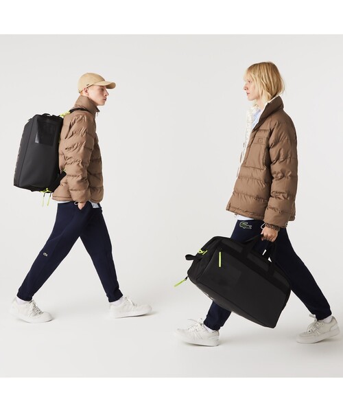 LACOSTE（ラコステ）の「【EC限定】アウトドア クロック ウィークエンドバッグ（ボストンバッグ・メンズ・ブラック・FREE）」の8枚目の写真