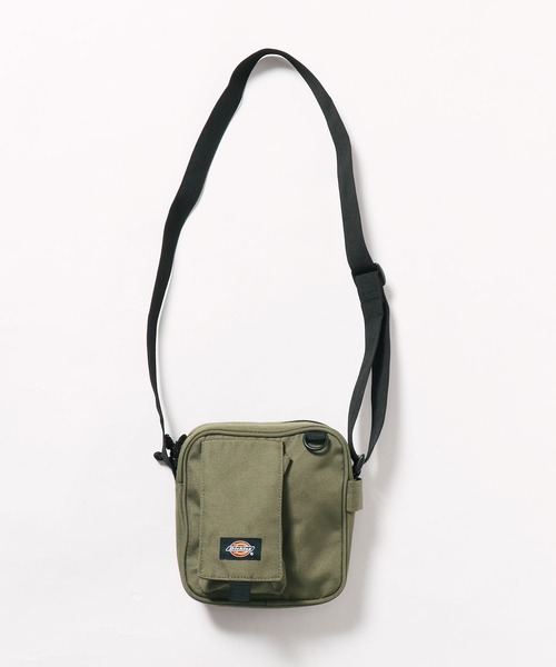 Dickies(ディッキーズ)の「Dickies/ディッキーズ AUTHENTIC SQUARE SHOULDER BAG ショルダーバック ミニバッグ(ショルダーバッグ・メンズ・ベージュ/ブラック/オレンジ/カーキ・FREE)」の3枚目の写真