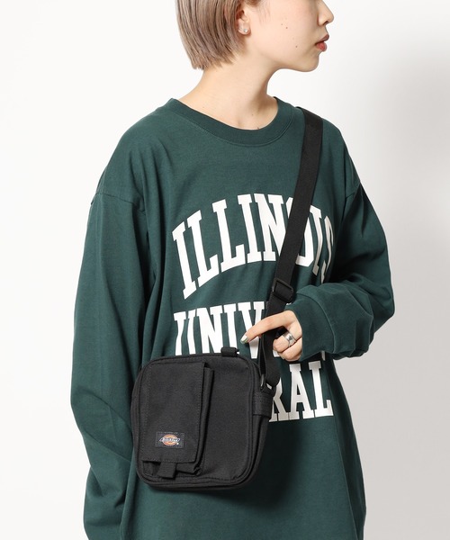 Dickies(ディッキーズ)の「Dickies/ディッキーズ AUTHENTIC SQUARE SHOULDER BAG ショルダーバック ミニバッグ(ショルダーバッグ・メンズ・ベージュ/ブラック/オレンジ/カーキ・FREE)」の17枚目の写真