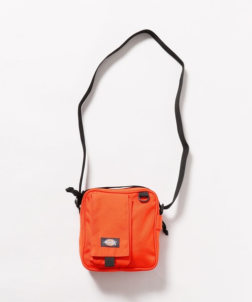 Dickies(ディッキーズ)の「Dickies/ディッキーズ AUTHENTIC SQUARE SHOULDER BAG ショルダーバック ミニバッグ(ショルダーバッグ・メンズ・ベージュ/ブラック/オレンジ/カーキ・FREE)」の16枚目の写真