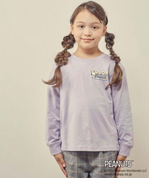 a.v.v（アーヴェヴェ）の「[140-150]PEANUTS×a.v.vスヌーピープリントロンT（Tシャツ/カットソー・キッズ）」