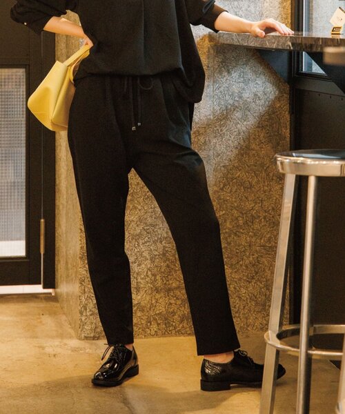 OPAQUE.CLIP（オペークドットクリップ）の「◆イージーテーパードパンツ【セットアップ可・WEB限定アイテム】（その他パンツ・レディース・ライトグレー/ブラック/オレンジ/ブルー/ボルドー・40/38/42/36/34）」の10枚目の写真