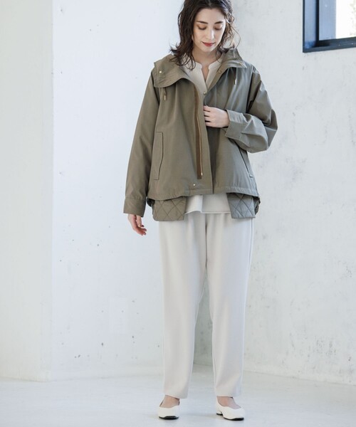 OPAQUE.CLIP（オペークドットクリップ）の「◆イージーテーパードパンツ【セットアップ可・WEB限定アイテム】（その他パンツ・レディース・ライトグレー/ブラック/オレンジ/ブルー/ボルドー・40/38/42/36/34）」の21枚目の写真