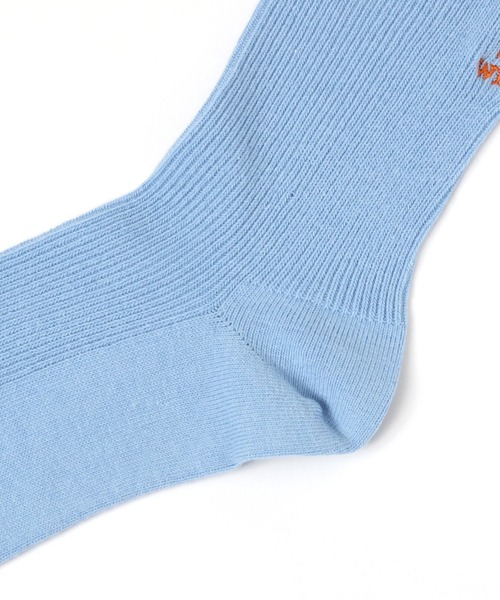 LEPSIM（レプシィム）の「ロゴ刺繍リブソックス　135919（ソックス/靴下・レディース・ライトブルー/オフホワイト/ピンク/グリーン・ONE SIZE）」の15枚目の写真