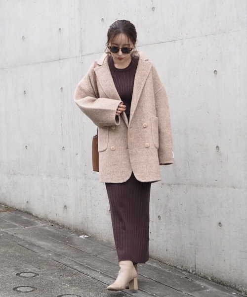 LAULEN（ローレン）の「wool shaggy coat/ウールシャギーコート