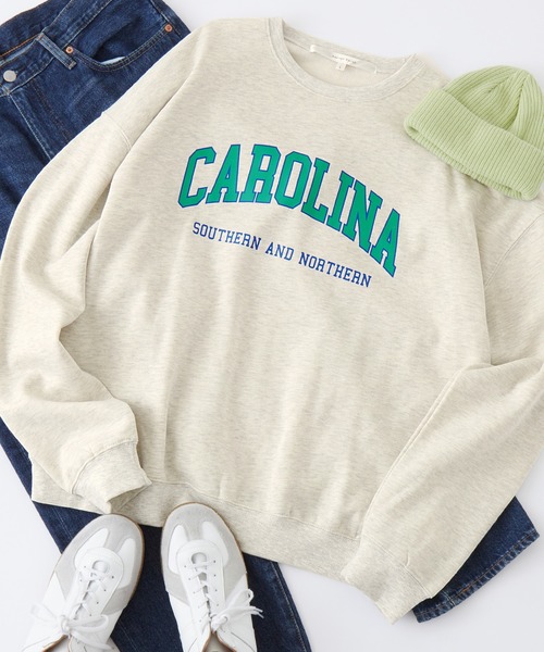 Anchor Smith（アンカー スミス）の「オーバーサイズ カレッジデザインプルオーバースウェット（スウェット・メンズ・グリーン系2/グレー系2/グリーン系1/ネイビー系2/ネイビー系1/グレー系1/ブラック系1/ブラック系2/ブルー系3/ブラック系3/グレー系3/ネイビー系3/グレー系4/チャコール/ネイビー系4/ネイビー系5/ブラック系4/グレー系7/グレー系5/グレー系6・M/L）」の6枚目の写真