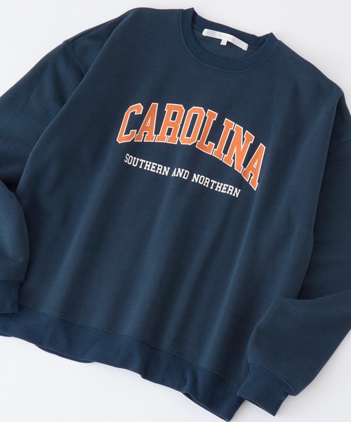 Anchor Smith（アンカー スミス）の「オーバーサイズ カレッジデザインプルオーバースウェット（スウェット・メンズ・グリーン系2/グレー系2/グリーン系1/ネイビー系2/ネイビー系1/グレー系1/ブラック系1/ブラック系2/ブルー系3/ブラック系3/グレー系3/ネイビー系3/グレー系4/チャコール/ネイビー系4/ネイビー系5/ブラック系4/グレー系7/グレー系5/グレー系6・M/L）」の15枚目の写真