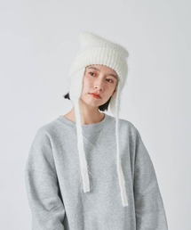 OVERRIDE | OVERRIDE KNIT FLUFFY CAT GUIDE(ニットキャップ/ビーニー)