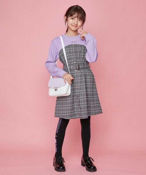 JENNI love（ジェニィラブ）の「あったか裏起毛タイツ（タイツ