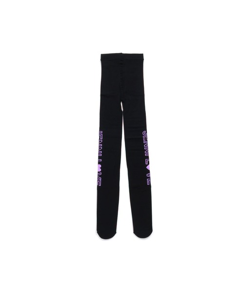 JENNI love(ジェニィラブ)の「あったか裏起毛タイツ(タイツ/ストッキング・キッズ・パープル/オフホワイト・130-140cm/150-160cm)」の7枚目の写真