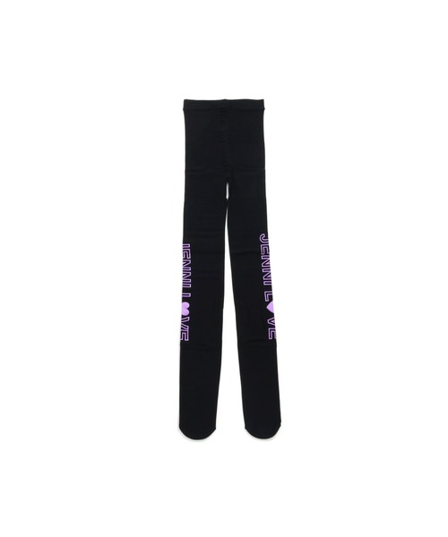 JENNI love(ジェニィラブ)の「あったか裏起毛タイツ(タイツ/ストッキング・キッズ・パープル/オフホワイト・130-140cm/150-160cm)」の4枚目の写真