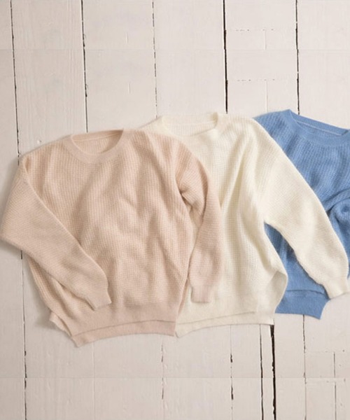 トップス BLUR PINK FLOWERS SEE-THROUGH TOPS BLUR PINK FLOWERS SEE-THROUGH TOPS