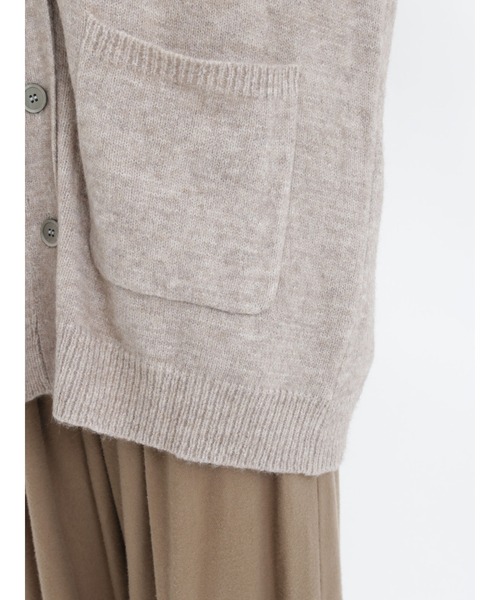 Samansa Mos2(サマンサ モスモス)の「【帯電防止】ミドル丈カーディガン(カーディガン/ボレロ・レディース・ブラック/ベージュ/ミント・フリ-)」の17枚目の写真