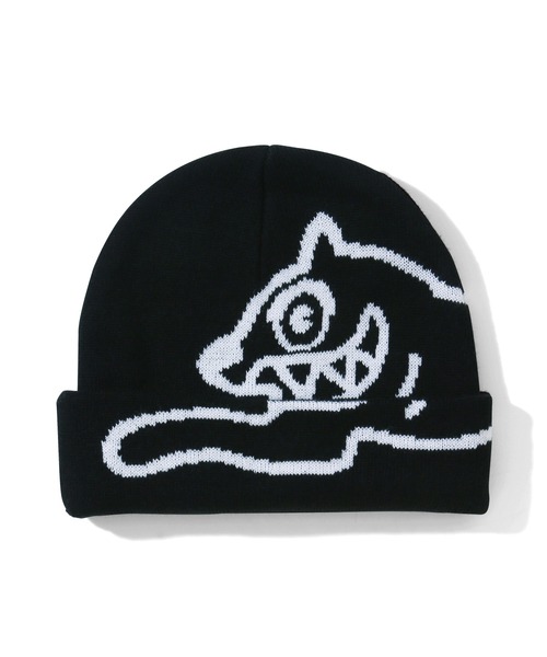ICECREAM(アイスクリーム)の「JADE KNIT CAP(ニットキャップ/ビーニー・メンズ・ブラウン/ブラック・ONE SIZE)」の2枚目の写真