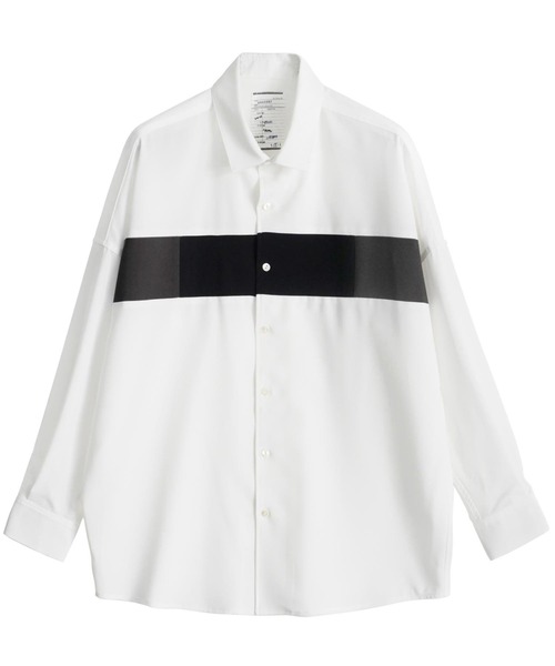SHAREEF(シャリーフ)の「SWITCHING L/S SHIRTS(シャツ/ブラウス・メンズ・ブラック/ホワイト/ブラウン・1/2/3)」の10枚目の写真