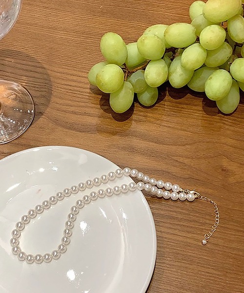 BROTHERHOOD（ブラザーフッド）の「【earyear】アーティフィシャル パールプレーン ネックレス（ネックレス・レディース・ゴールド・FREE）」の12枚目の写真