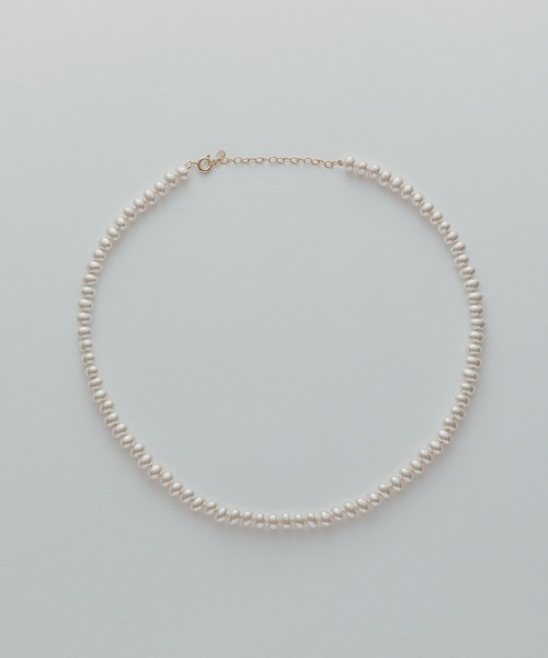 BROTHERHOOD（ブラザーフッド）の「【earyear】アーティフィシャル パールプレーン ネックレス（ネックレス・レディース・ゴールド・FREE）」の4枚目の写真