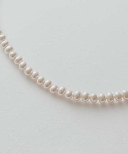 BROTHERHOOD（ブラザーフッド）の「【earyear】アーティフィシャル パールプレーン ネックレス（ネックレス・レディース・ゴールド・FREE）」の8枚目の写真