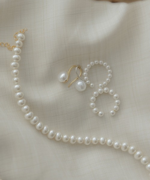 BROTHERHOOD（ブラザーフッド）の「【earyear】アーティフィシャル パールプレーン ネックレス（ネックレス・レディース・ゴールド・FREE）」の13枚目の写真