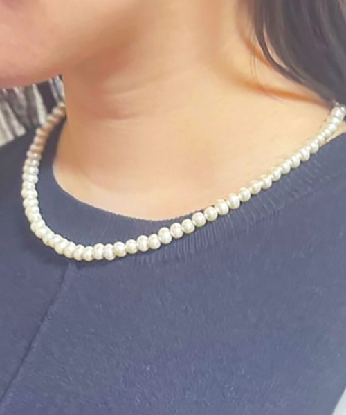 BROTHERHOOD（ブラザーフッド）の「【earyear】アーティフィシャル パールプレーン ネックレス（ネックレス・レディース・ゴールド・FREE）」の15枚目の写真