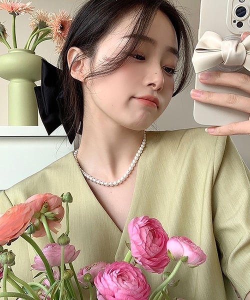 BROTHERHOOD（ブラザーフッド）の「【earyear】アーティフィシャル パールプレーン ネックレス（ネックレス・レディース・ゴールド・FREE）」の18枚目の写真