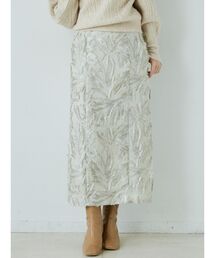 LAGUNAMOON | ボタニカルカットジャガードスカート(スカート)