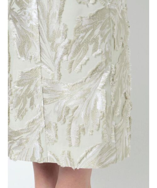 LAGUNAMOON（ラグナムーン）の「ボタニカルカットジャガードスカート（スカート・レディース・ベージュ/ブラック・SMALL/MEDIUM）」の17枚目の写真