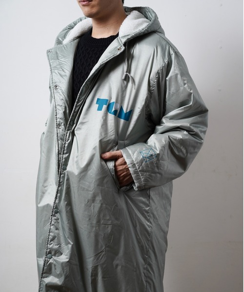 TANGRAM（タングラム）の「ZOZOTOWN 限定 BOLD LOGO  BOA OVER COAT（その他アウター・メンズ・シルバー/シルバー×ブラック・S/M/L/XL）」の17枚目の写真