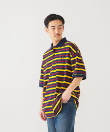 フレッドペリー　ボーダー トレーナー 別注　オーバーサイズ　Lサイズ FRED PERRY（フレッドペリー）の「FRED PERRY × BEAMS / 別注