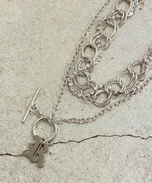 WEGO | WEGO/【2点セット】ビジューチェーンモチーフネックレス(ネックレス)