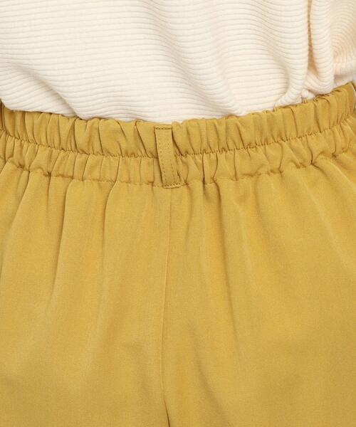 DRESKIP(ドレスキップ)の「◆ハイウエストベルト付テーパードパンツ(その他パンツ・レディース・ベージュ/レモンイエロー/ブラック・03/02/04)」の9枚目の写真