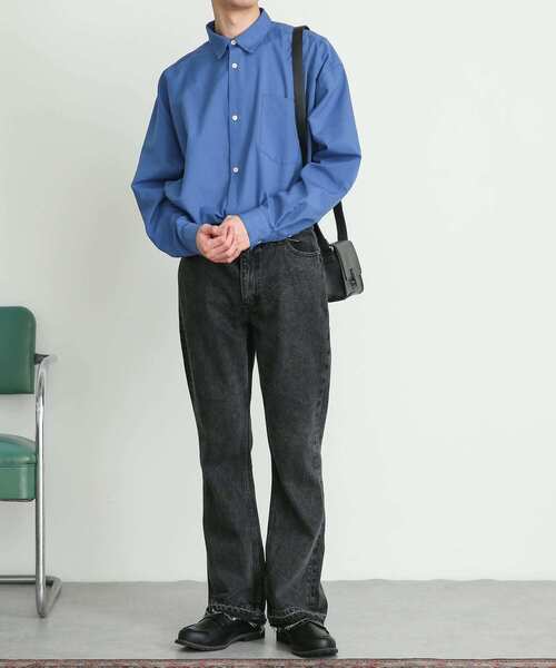 SENSE OF PLACE by URBAN RESEARCH（センスオブプレイスバイアーバンリサーチ）の「『防水』フェイクレザーコインローファー（ローファー・メンズ・ブラック・MEDIUM/LARGE）」の2枚目の写真