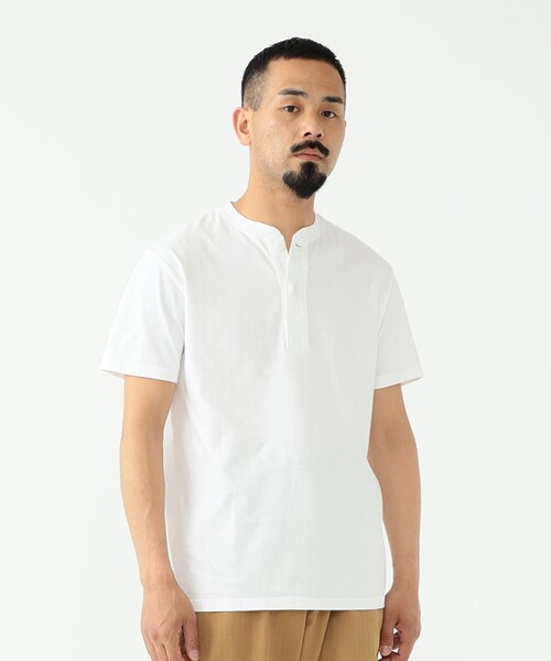 Tシャツ・カットソー Beams Plus T-shirts White 2 Pack T-Shirts - White | Beams Plus | Peggs & Son.