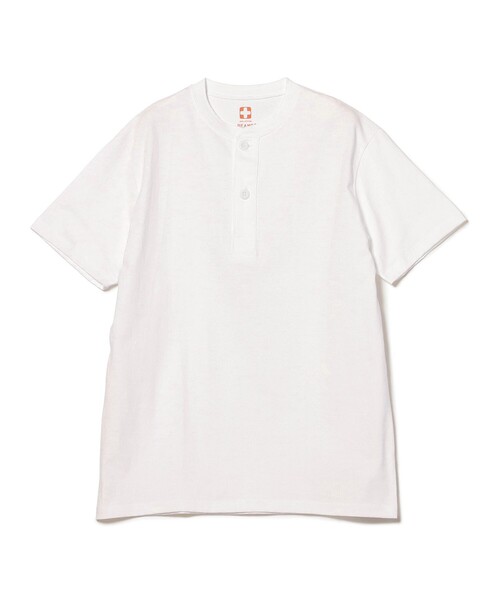 BEAMS PLUS（ビームスプラス）の「BEAMS PLUS / 2Pパック ヘンリーネック Tシャツ（Tシャツ/カットソー・メンズ・ホワイト・L/S/XL/M）」の15枚目の写真