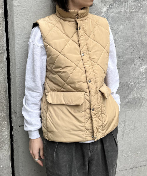 Quilt Puffy Vest / キルトパフィーベスト