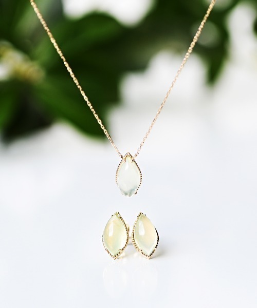 sowi（ソーイ）の「K10 Plump プレナイト ネックレス（ネックレス